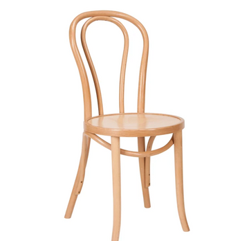  CLAS -  Silla de Madera Curvada 