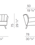 KI Upholstered Armchair