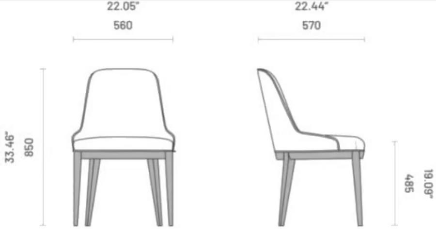 OS 2 - Chaise rembourrée