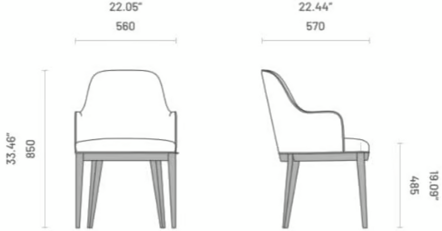 OS 1 - Gepolsterter Sessel