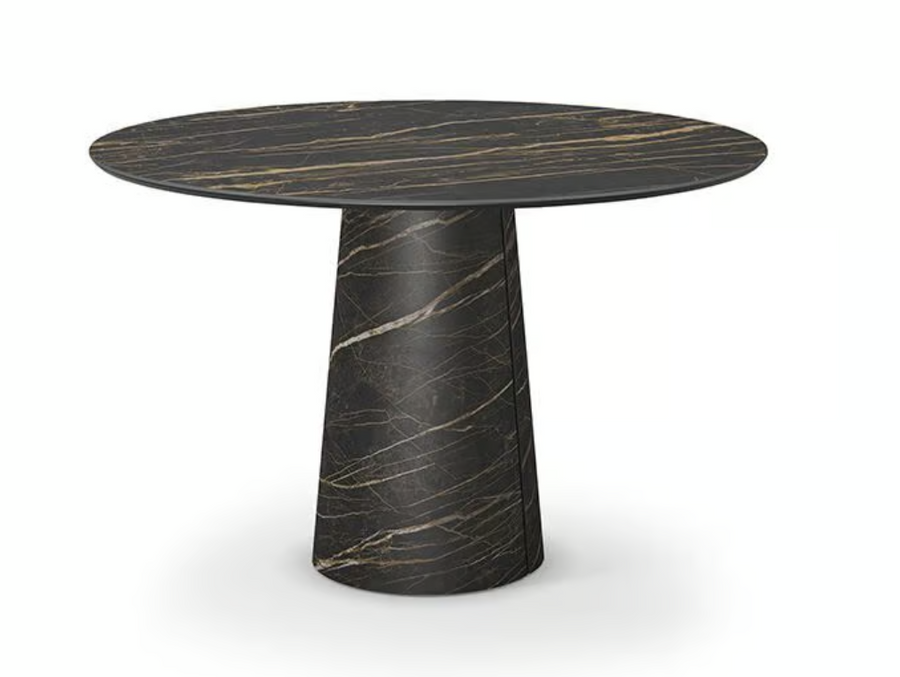 PIRA - Table de restaurant avec base conique et plateau rond