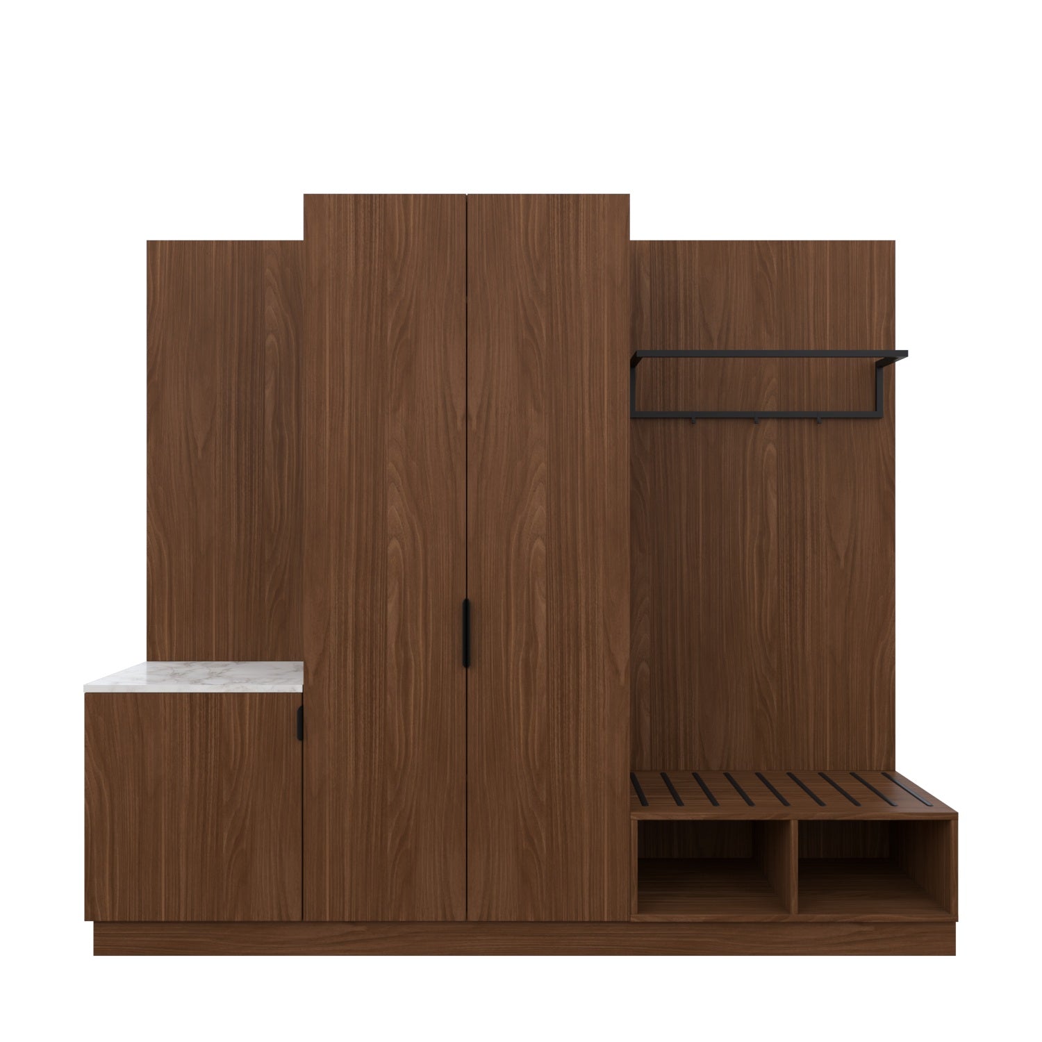 ΣΕΤ - Ντουλάπα & Χώρος Αποσκευών με Μονάδα Σταθμού Καφέ