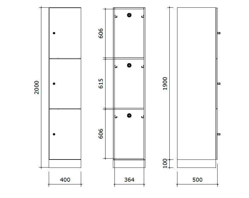 Luova Lockers - Type C